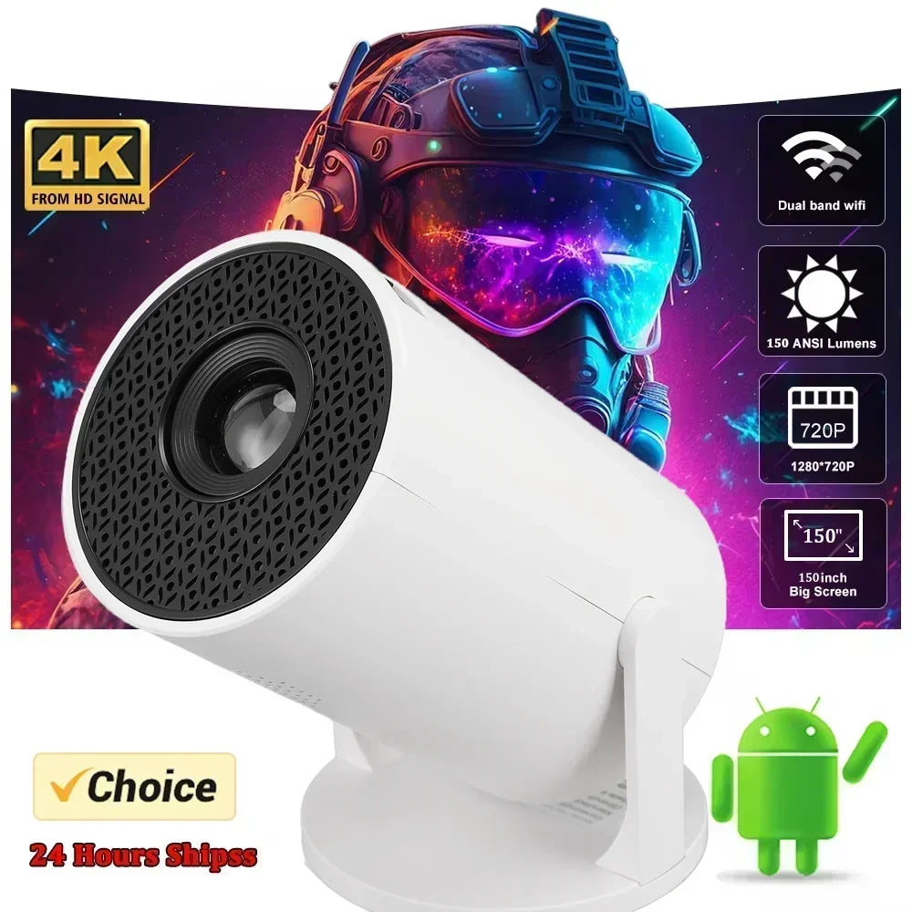 CineGo™ Pocket Cinema Projector - 130" HD Portable Home Theatre