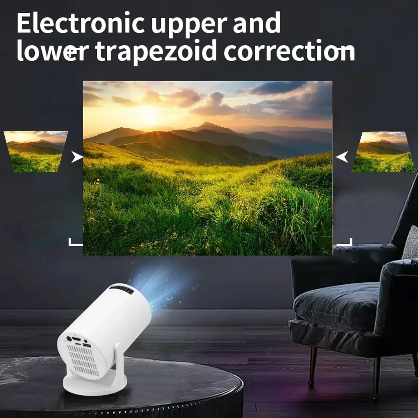 CineGo™ Pocket Cinema Projector - 130" HD Portable Home Theatre